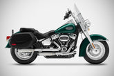 Stainless Steel Racing Slip-Ons With Black Alu End-Cap