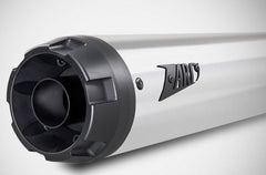 Zard Cromato Bianco St.Steel Slip-On 2>1 With Alu End-Cap Racing Chrome | ZHD037S10SAR-C