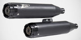 Zard Black Stainless Homologated E5 Slip-Ons Black Alu End-Cap | ZHD039S10SAO-B