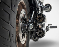 Zard Stainless Homologated E4/E5 Slip-Ons With Black Alu End-Cap | ZHD039S10SAO