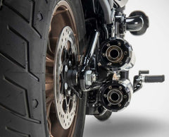Stainless Steel Racing Slip-Ons With Black Alu End-Cap