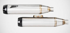 Stainless Steel Racing Slip-Ons With Black Alu End-Cap