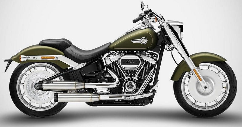 Stainless Steel Racing Slip-Ons With Black Alu End-Cap