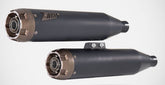 Zard Black Stainless Racing Slip-Ons Dark Bronzed End-Cap&Logo | ZHD039S10SBR-B