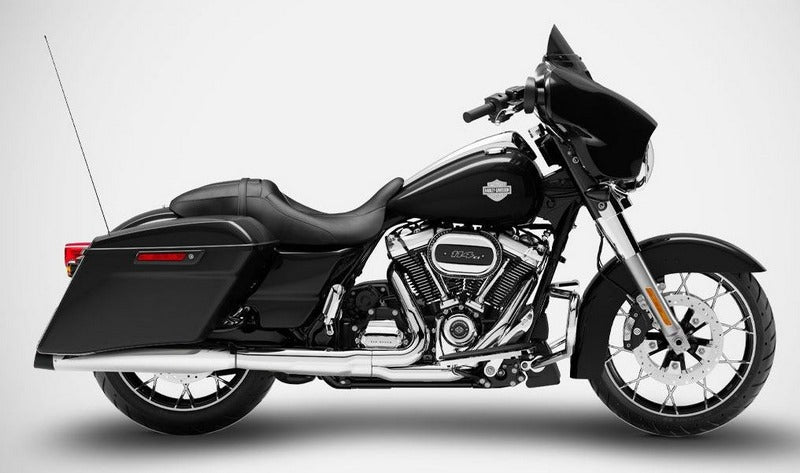 Polished Stainless Steel E3 Homologated Slip-Ons And Black Alu End-Caps