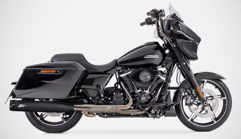 Black Stainless Steel E3 Homologated Slip-Ons And Black Alu End-Caps