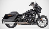 Polished Stainless Steel Racing Slip-Ons And Black Alu End-Caps