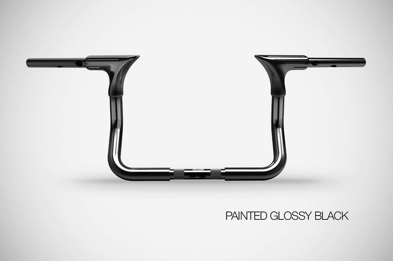 Handlebar Eagle 12” High Quality, Glossy Black Steel