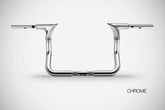 Handlebar Eagle 12” High Quality, Silver Chrome Steel