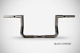 Handlebar Bat 10” High Quality, Black Chrome Steel