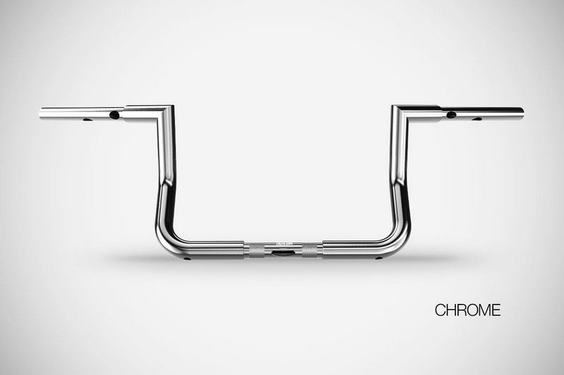Handlebar Bat 10” High Quality, Silver Chrome Steel