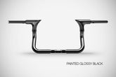 Handlebar Eagle 10” High Quality, Glossy Black Steel