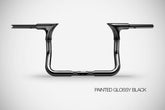 Handlebar Eagle 12” High Quality, Glossy Black Steel