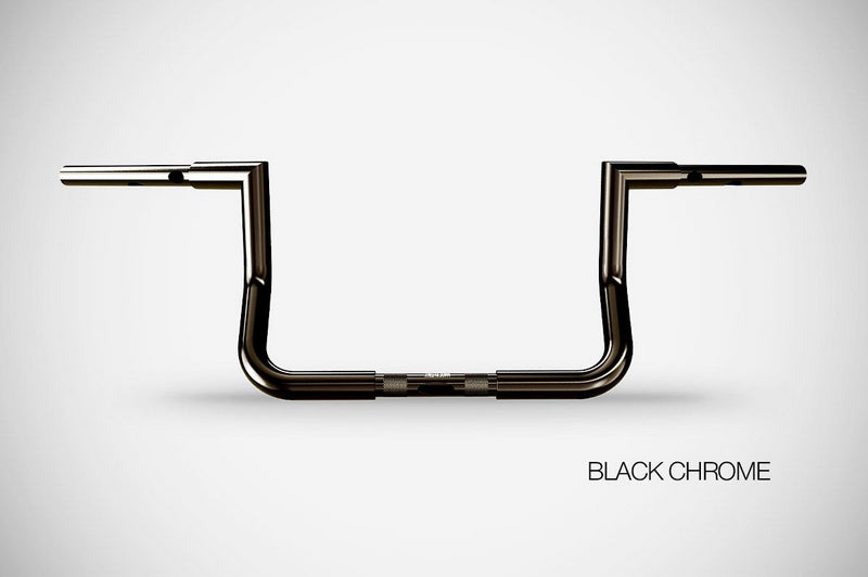 Handlebar Bat 10” High Quality, Black Chrome Steel