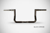 Handlebar Bat 10” High Quality, Black Chrome Steel