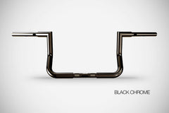 Handlebar Bat 10” High Quality, Black Chrome Steel