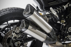 Stainless Steel E4 Homologated Slip-On With Titanium Sleeve