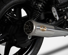 Polished Stainless Steel E5 Homologated Slip-Ons