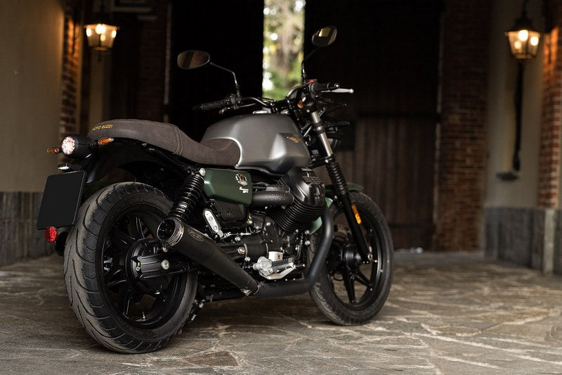 Limited Edition- E5 Homologated Black Stainless Steel Slip-Ons