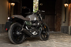 Limited Edition- E5 Homologated Black Stainless Steel Slip-Ons