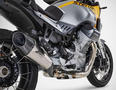 Stainless Steel Slip-On E5 Homologated With Titanium Sleeve
