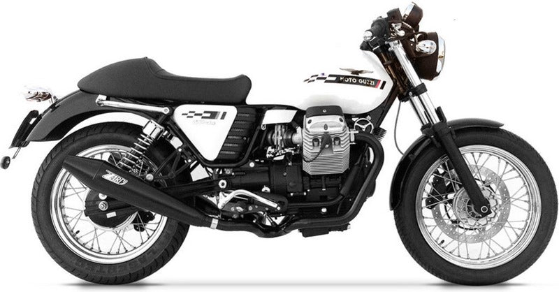 Conical-Black Stainless Steel E3 Homologated Slip-Ons