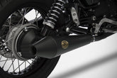 Conical-Black Stainless Steel Racing Slip-Ons