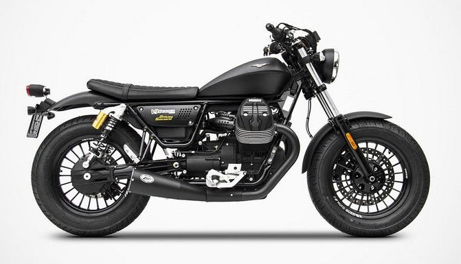 Big-Black Stainless Steel E3 Homologated Slip-Ons