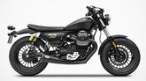 Big-Black Stainless Steel Racing Slip-Ons