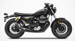 Big-Black Stainless Steel Racing Slip-Ons