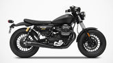 Slim-Black Stainless Steel E3 Homologated Slip-Ons