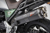 Zard Black Stainless Homologated E4/E5 Slip-On | ZMG085S10SCO-B