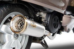 Stainless Steel Racing Full Kit And Bronzed End-Cap