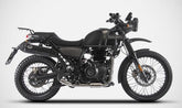 Penta High Mounted-Black Stainless Steel E5 Homologated Slip-On