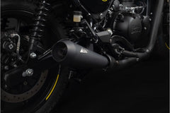 Zard Black Stainless Homologated E5 Slip-On | ZRE004S10SSO-B