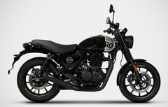 Zard Black Stainless Racing Slip-On | ZRE004S10SSR-B