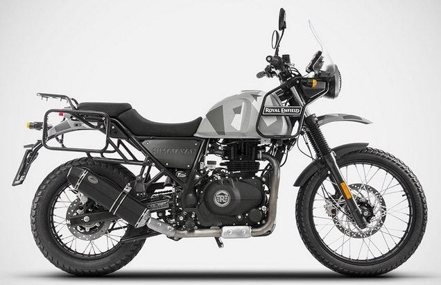 Penta Low M.-Black Stainless Steel Racing Slip-On