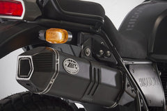 Penta High Mounted-Black Stainless Steel E4 Homologated Slip-On