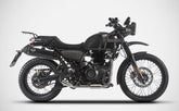 Penta High Mounted-Black Stainless Steel E4 Homologated Slip-On