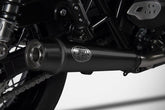Zard Black Stainless Racing Slip-Ons | ZTP002S10SSR-B