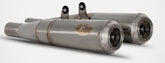 Zard Conical Stainless Homologated E5 Slip-Ons | ZTP005S10SSO