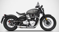 Black Stainless Steel E5 Homologated Slip-Ons