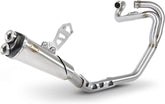 Zard Stainless Homologated E5 Full Kit And Carbon End Cap | ZTP016S00SCO