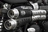 Zard Six Days Stainless Homologated E4/E5 Slip-Ons | ZTP017S10SSO-BH
