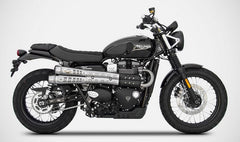 Zard Six Days Stainless Homologated E4/E5 Slip-Ons | ZTP017S10SSO