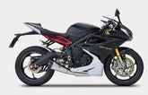 Short-Stainless Steel Racing Full Kit And Carbon End-Cap