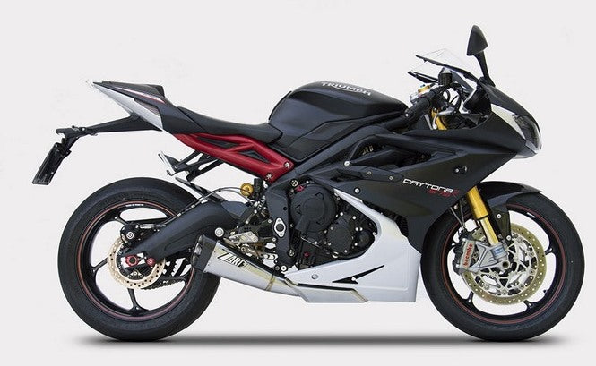 Short-Stainless Steel Racing Slip-On And Carbon End-Cap