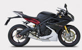 Short-Stainless Steel Racing Slip-On And Carbon End-Cap