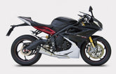 Short-Stainless Steel Racing Slip-On