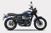 Short High Mounted_Black Stainless Steel E3 Homologated Full Kit